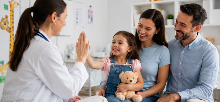 Crescer com saúde: a importância dos rastreios e consultas regulares na infância